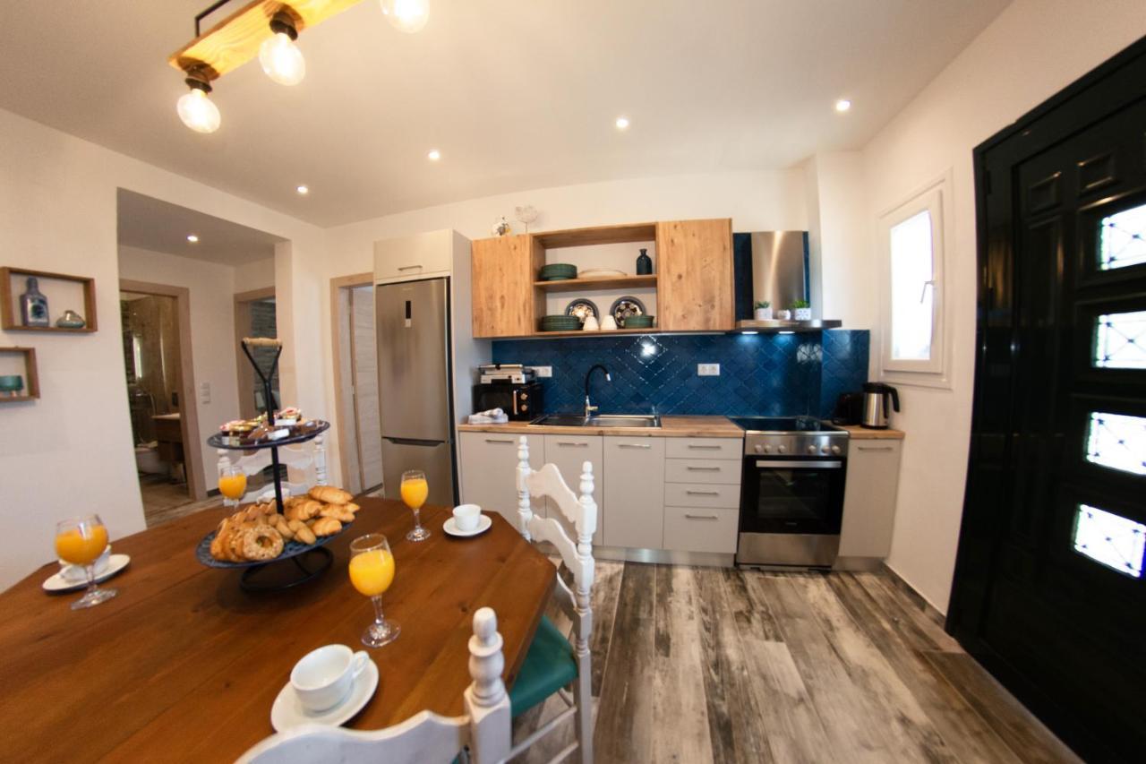 Nausika Rustic Cottage Paleokastritsa Bagian luar foto